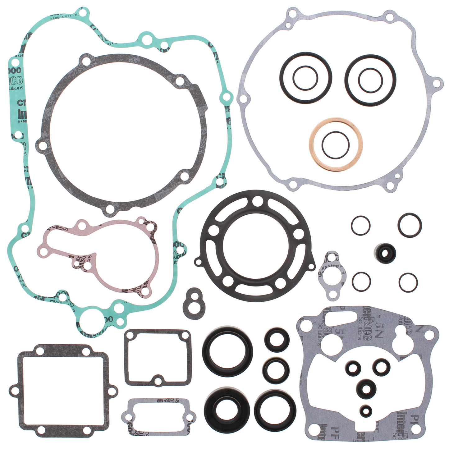 Vertex Complete Gasket Kit w/Oil Seal