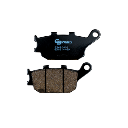 GBRAKES Brake Pads Semi Metallic