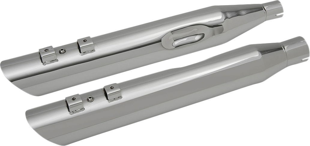 Drag Specialties 3-1/2" Slashdown Slip-On Mufflers