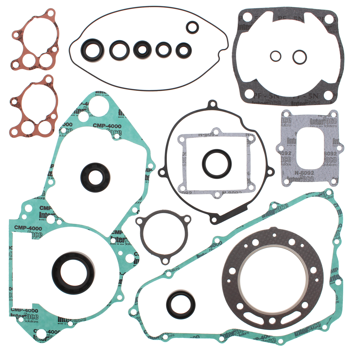 Vertex Complete Gasket Kit w/Oil Seal