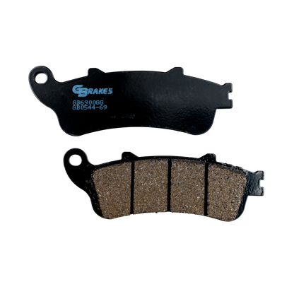 GBRAKES Brake Pads Semi Metallic