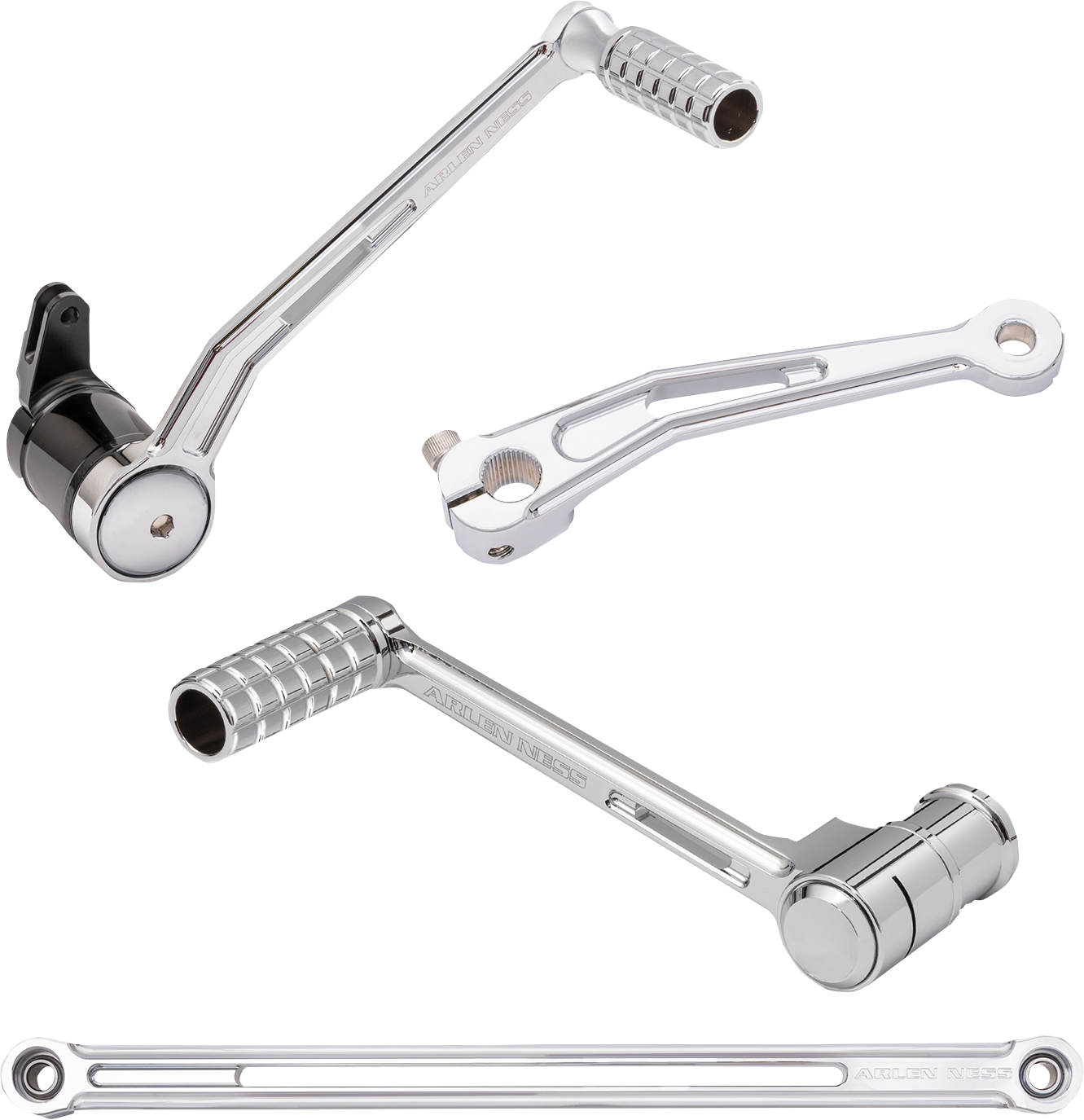Arlen Ness SpeedLiner Foot Control Kit w/ Toe Shifter Solo