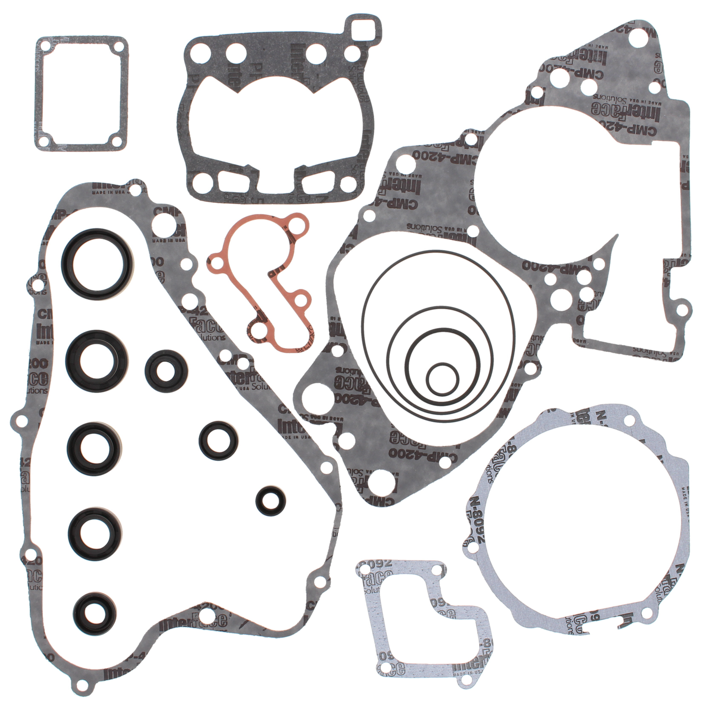 Vertex Complete Gasket Kit w/Oil Seal