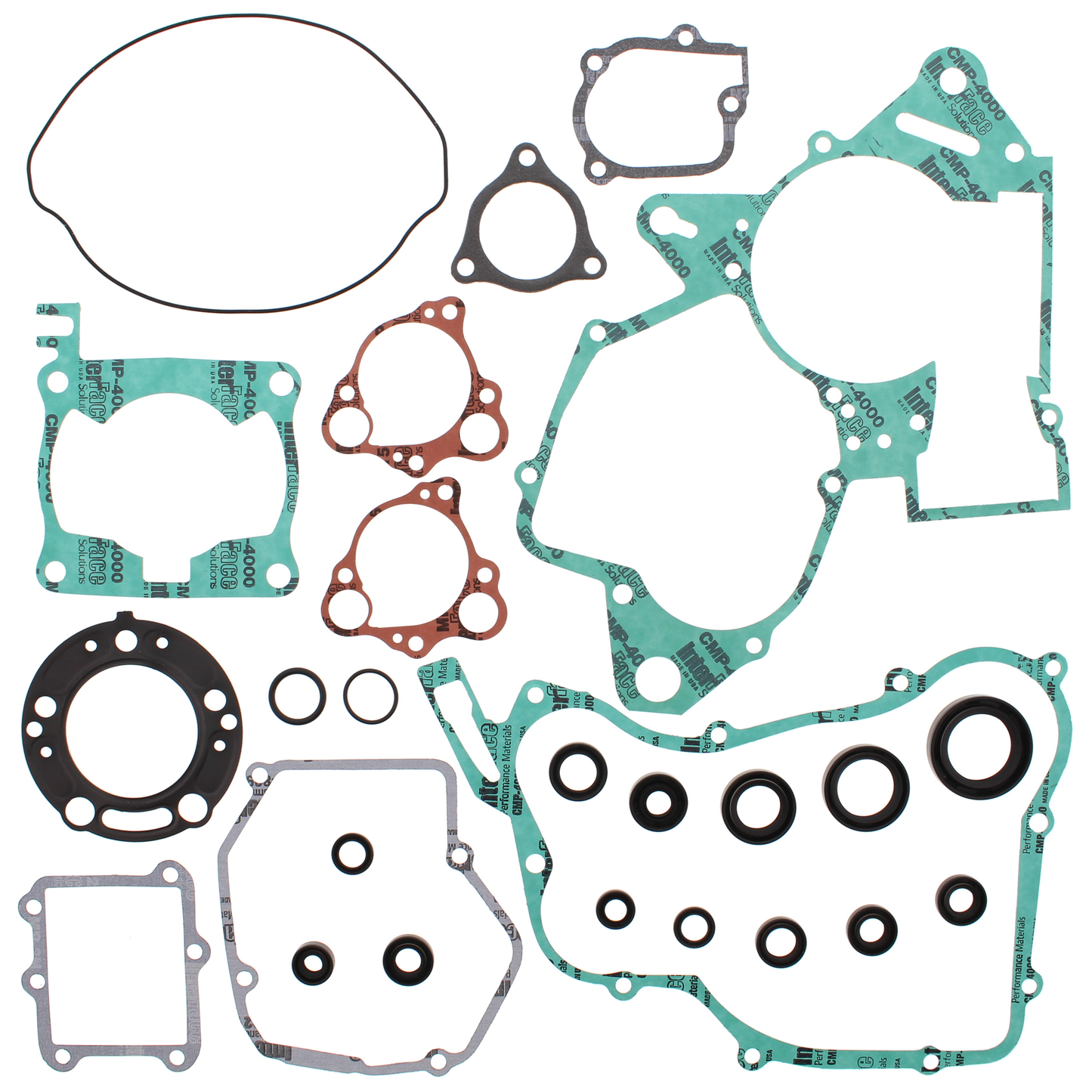 Vertex Complete Gasket Kit w/Oil Seal