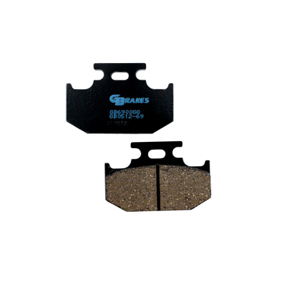 GBRAKES Brake Pads Semi Metallic