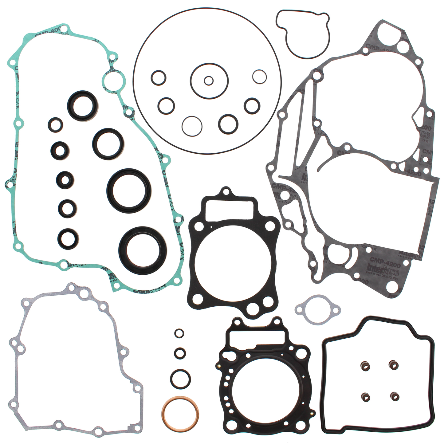Vertex Complete Gasket Kit w/Oil Seal