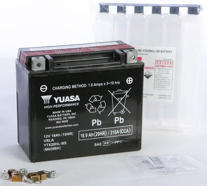 YUASA AGM Maintenance Free Battery
