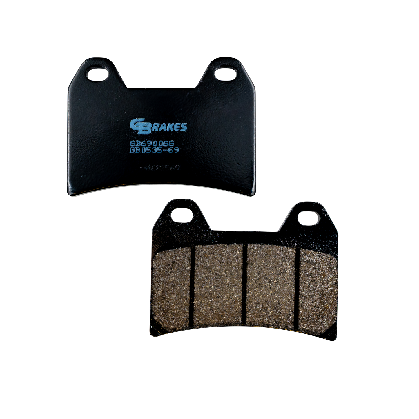 GBRAKES Brake Pads Semi Metallic