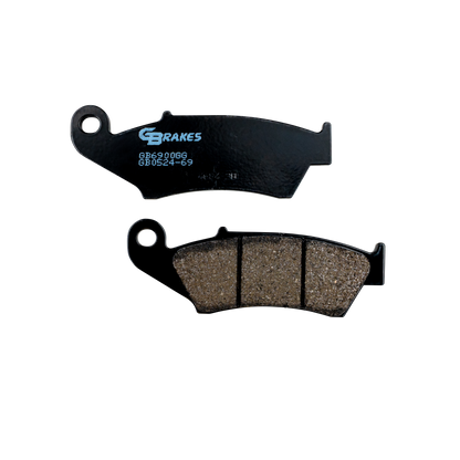 GBRAKES Brake Pads Semi Metallic