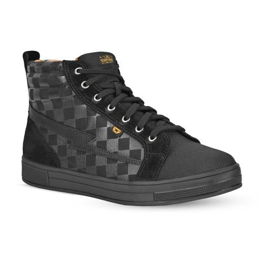 Cortech Slayer Canvas Check Riding Shoes